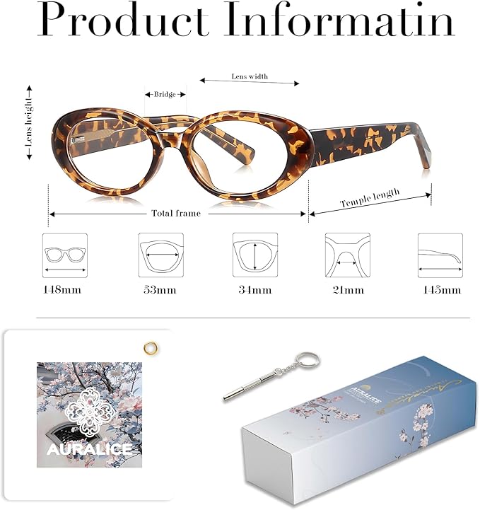 Rectangle Blue Light Glasses Noctera