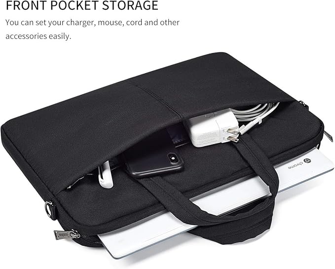 17-17.3 Inch Laptop Case Sleeve for HP 17.3/ Pavilion 17/ Envy 17/ OMEN 17, Acer Chromebook 17, Asus Vivobook Pro, Dell Inspiron 17 Notebook Computer Bag(Black)
