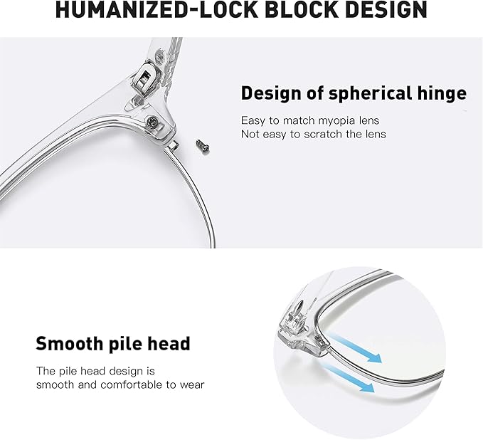 Blue Light Glasses for Woman/Men Computer Bluelight Glasses Womens/Mens