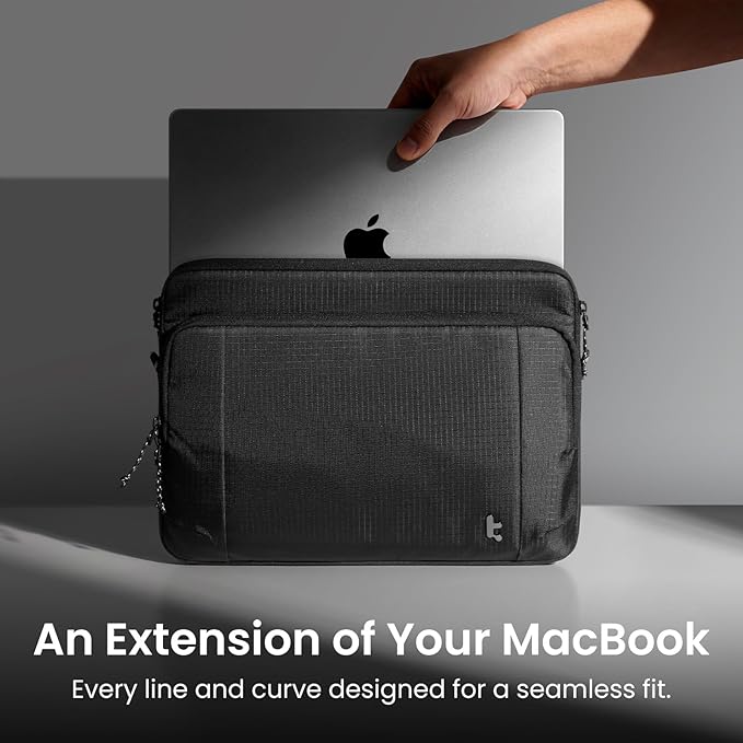 tomtoc 360 Protective Laptop Case for 16-inch New MacBook Pro M5 Pro/Max A3428 A3429 (2026), M4/M3/M2/M1 A3403 A3186 A2991, Water-Resistant Laptop Sleeve Bag with CornerArmor, Fits Dell XPS 16 Laptop
