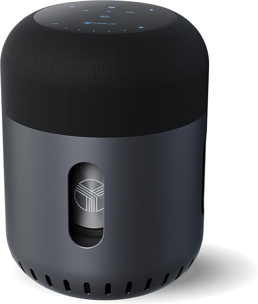 TREBLAB Loud Portable Bluetooth Speaker with 360° Surround Sound, 90W 5-Driver System, Subwoofer, Wireless Speaker, 22H Battery, IPX4 Waterproof, TWS, Touch Control, Aluminum Body - HD-360 Pro