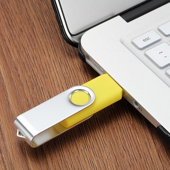 (NOT 512GB) Flash Drive 512MB USB 2.0 10 Pack Swivel Blank Memory Stick Pnstaw Bulk Thumb Drive Pen Drives Jump Drive for Data Storage, File Sharing(10 Pack,Multi-Color) (512MB) - Image 5