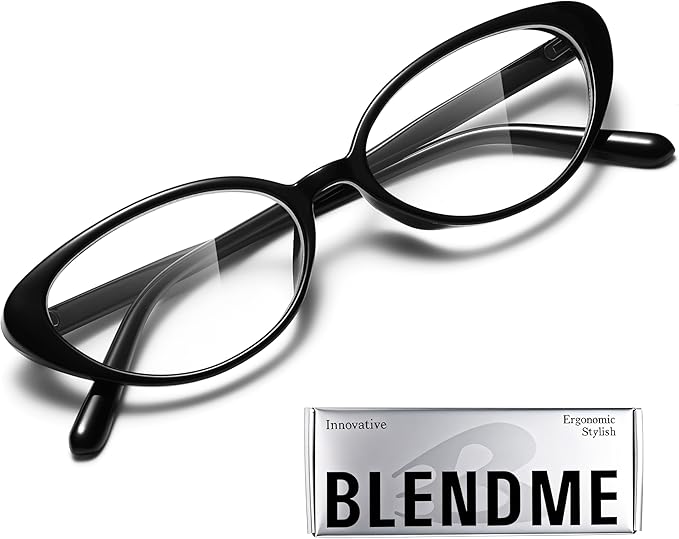 Ultralight Cat Eye Blue Light Glasses for Woman Anti Glare Reduce Eyestrain Gaming/Computer/Screen