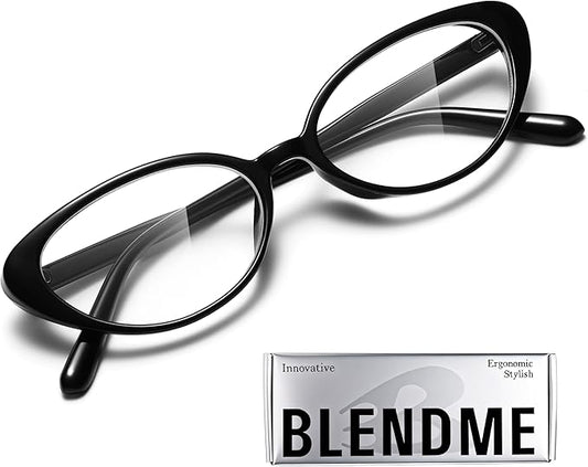 Ultralight Cat Eye Blue Light Glasses for Woman Anti Glare Reduce Eyestrain Gaming/Computer/Screen