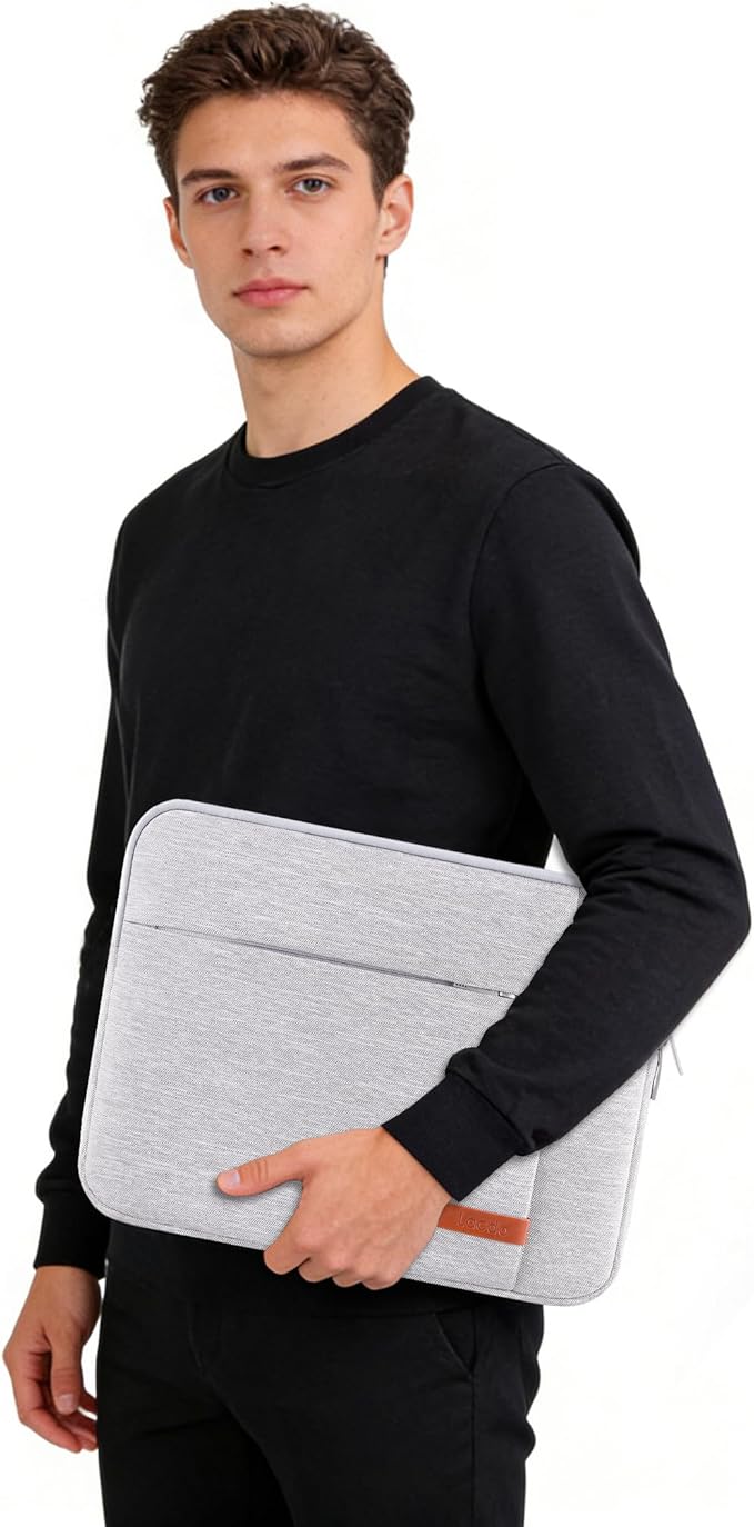 Lacdo 13 inch Laptop Sleeve Case for 13 inch MacBook Air M5 A3449 (2026), M4 A3240 2025, M3 A3113, M2 A2681, M1 A2337 | 13" MacBook Neo A18 Pro A3404 (2026) | iPad Air/Pro 13 M5 Computer Bag, Gray | M3 A3113, M2 A2681, M1 A2337, Gray