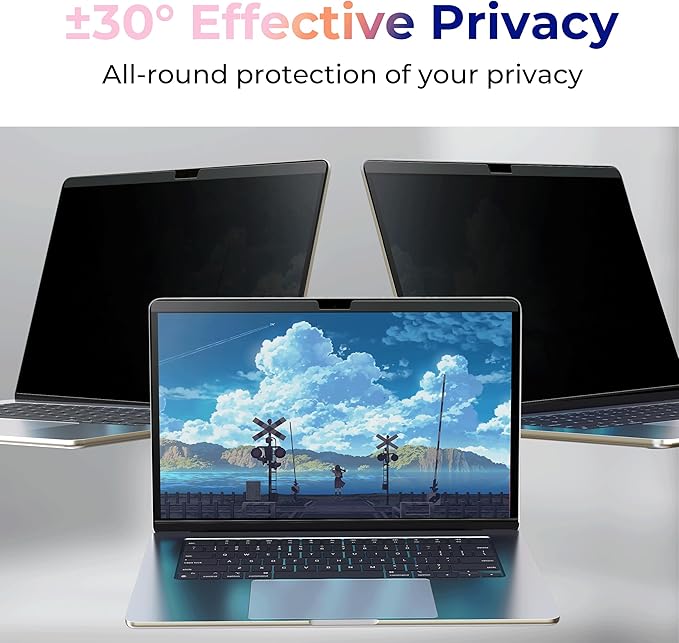 Magnetic Privacy Screen for Macbook Air 13.6/13 Inch