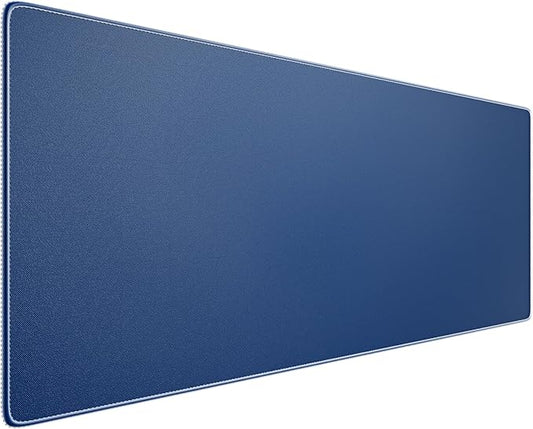 Waterproof Large Gaming Mouse Pad with Durable Stitched Edges, Non-Slip Rubber Base, Grainy Jacquard Mouse Mat Desk Pad for Home Office Gaming, 35.4''x15.7''x0.12'', Matte Gray