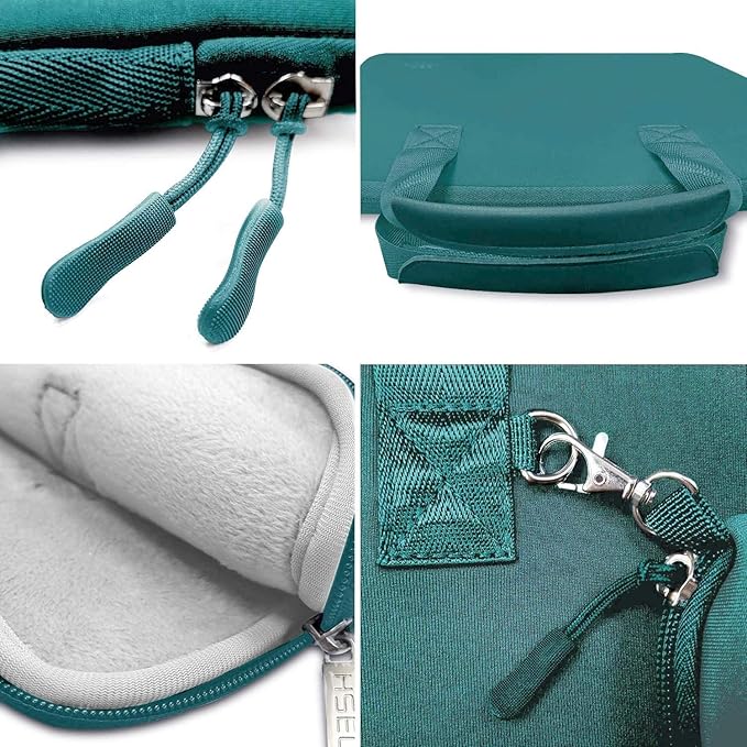 11.6 12.9 13 inch Elastic Laptop Sleeve with Small Case Compatible with 13 inch MacBook Neo Air Pro M5/M4/M3/M2/M1, iPad 13 12.9, XPS 13 and Most 11.6 12.9 13 inch Notebooks Tablets,D02E01