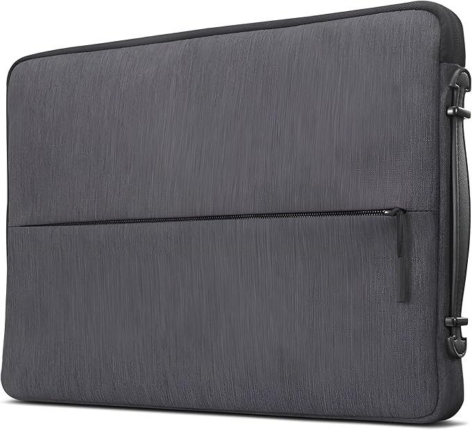 Lenovo Urban Laptop Sleeve 15.6 Inch for Laptop/ Notebook/Tablet Compatible with MacBook Air/Pro Water Resistant - Charcoal Grey