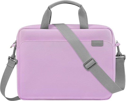 MoKo 9-11 Inch Tablet Sleeve Case, Protective Handle Shoulder Bag Fits 11inch iPad Air M3, iPad A16 2025, 10/9/8/7th 10.2, iPadPro 11, Tab S8/S9 11", Surface Go 2/3 10.5, Purple