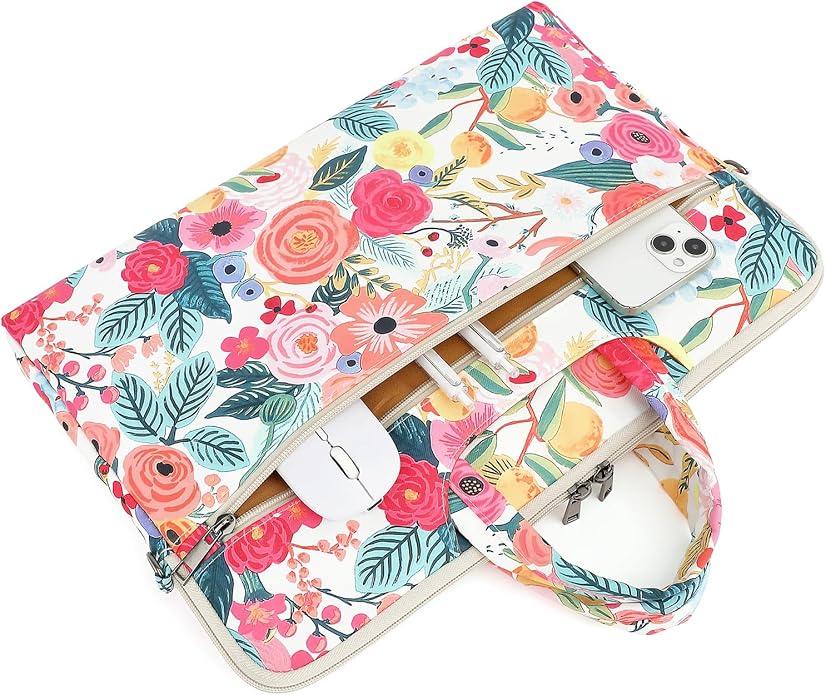 DACHEE Laptop Shoulder Bag for 15 Inch/15.6 Inch Macbook Pro