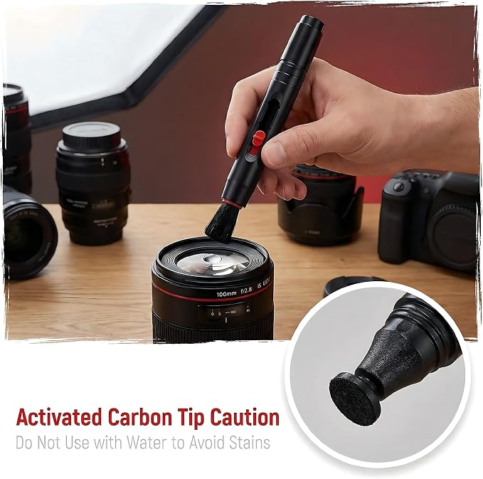 3 Pcs Lens Pen Brush Kit for Cleaning Camera Lenses and Screens Multifunction Lenspen for Photography Optics Screen and Lens Cleaning Tools for SLR and Other Devices - Image 6