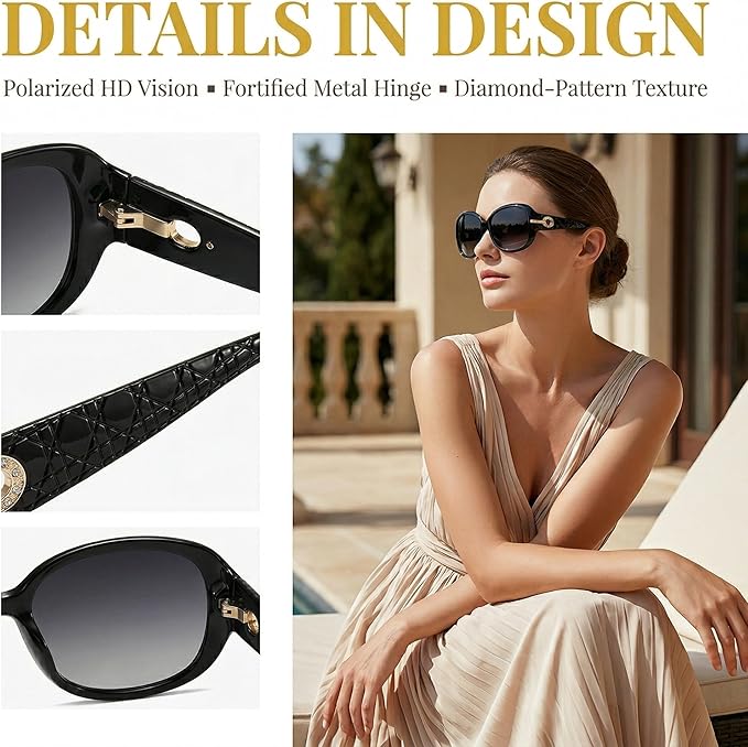 Computer Gaming Blue Light Blocking Glasses plus POLARIZED sunglasses Black Tortoise