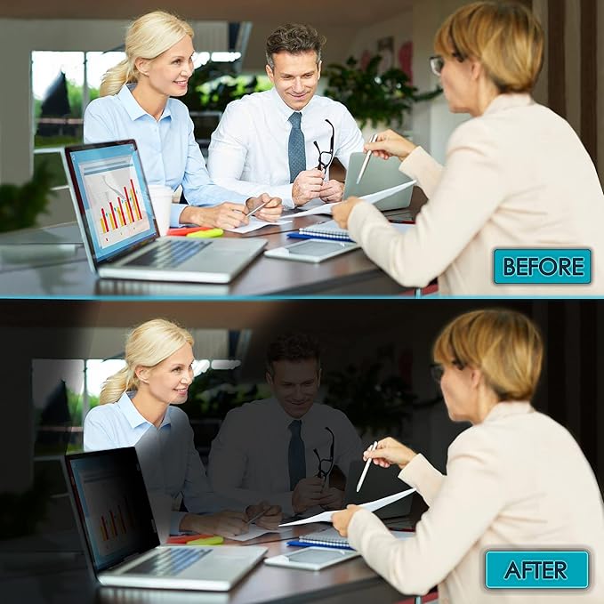 Privacy Screen Filter for 14 Inches Laptop, Anti-Glare and Anti Blue Light Screen Protector
