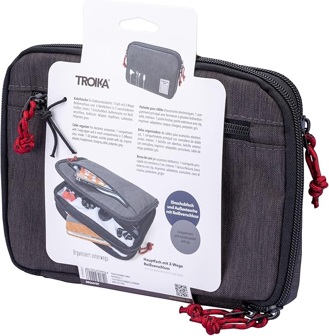 Troika Modern, Grey, Size 5-22 Centimeters