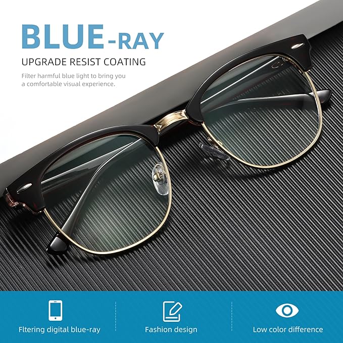 Blue Light Blocking Glasses for Woman/Men Computer Bluelight Glasses Womens/Mens