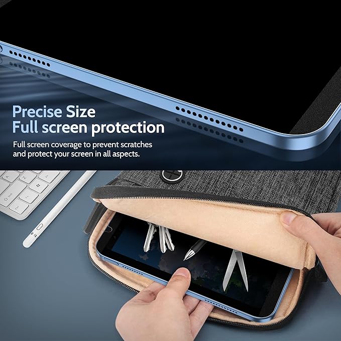 Peslv 4 Way Magnetic Privacy Screen Protector for iPad 10th Gen 2022 10.9" & iPad 11th Gen A16 2025 11", Removable 360 Spy Private Filter, Anti Blue Light Glare Bubble-Free Black Security Protector
