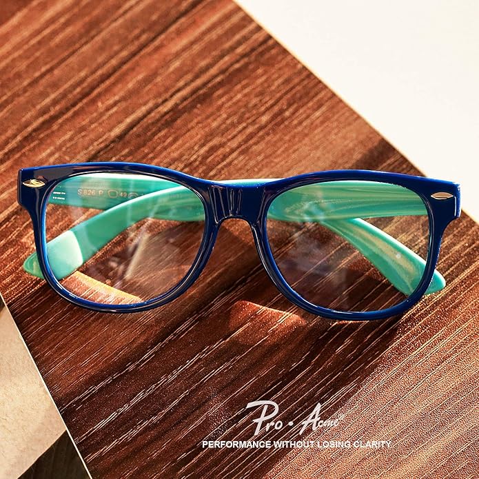 Pro Acme Blue Light Blocking Glasses for Kids - Boys & Girls Unbreakable Frame (3-12 Years)