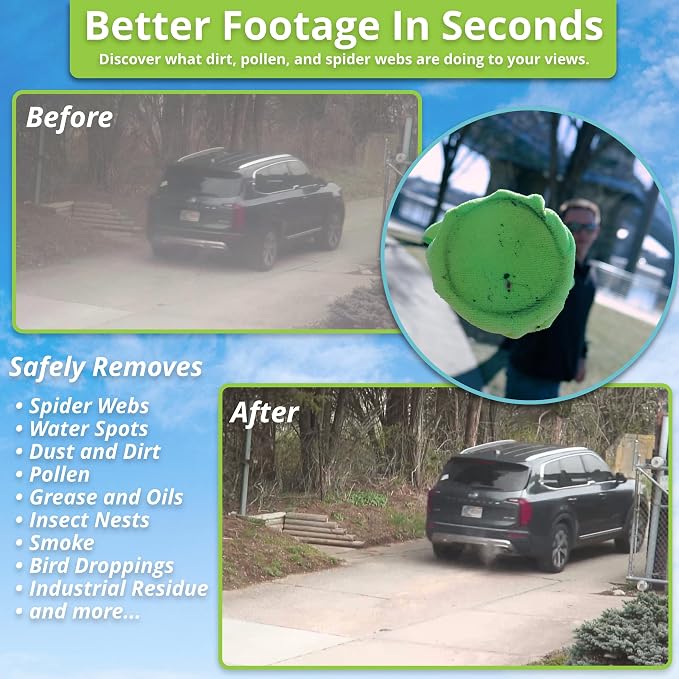 PRO Surveillance Cleaning Kit - Safely Clean Any Security Camera Safely From The Ground - Image 3