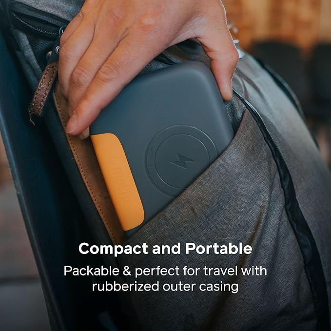 BioLite Charge 100 Max 100W Fast Portable Charger for Laptops, Cell Phone, Earbuds, Simultaneous Multiple Device Charging with MagSafe Panel, USB-C & USB-A Ports, FAA Carry On Compliant
