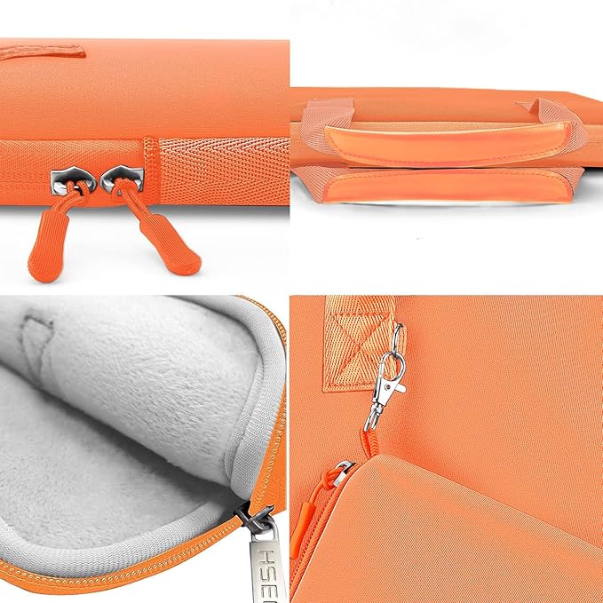 11.6 12.9 13 inch Elastic Laptop Sleeve with Small Case Compatible with 13 inch MacBook Neo Air Pro M5/M4/M3/M2/M1, iPad 13 12.9, XPS 13 and Most 11.6 12.9 13 inch Notebooks Tablets,O02G01