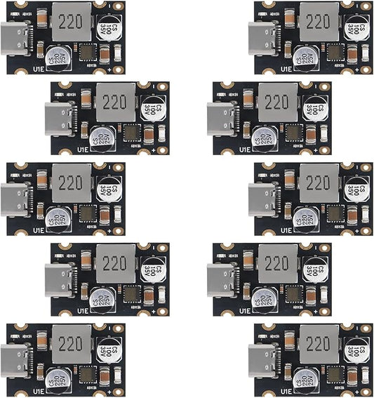 AITRIP 10PCS PD65W Fast Charging Module Type-C USB Interface Supports PD3.1 QC3.0 SCP PPS Fast Charger 5V 9V 12V 20V