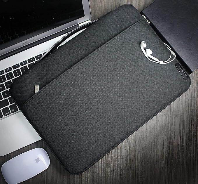 Hseok Laptop Sleeve 15.6-16 Inch Case Briefcase Compatible with MacBook Neo 16, MacBook Pro 16 M5/M4/M3/M2/M1, MacBook Air 15 M5, XPS 16 and Most 15.6-16 Notebooks,B01K01