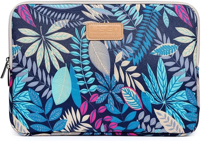 BSLVWG 12 Inch Laptop Sleeve Multi-Color & Size Choices Case/Water-Resistant Neoprene Notebook Computer Pocket Tablet Briefcase Carrying Bag/Pouch Skin Cover