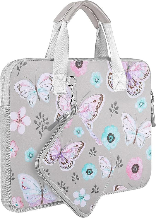 11.6 12.9 13 inch Elastic Laptop Sleeve with Small Case Compatible with 13 inch MacBook Neo Air Pro M5/M4/M3/M2/M1, iPad 13 12.9, XPS 13 and Most 11.6 12.9 13 inch Notebooks Tablets,B02F01