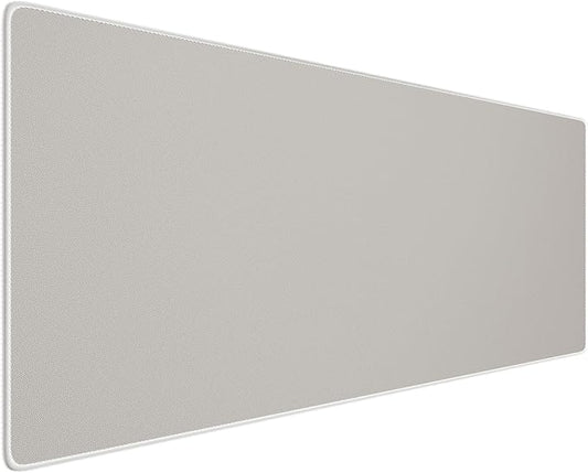 Waterproof Large Gaming Mouse Pad with Durable Stitched Edges, Non-Slip Rubber Base, Grainy Jacquard Mouse Mat Desk Pad for Home Office Gaming, 27.6"x11.8"x0.12", Matte Beige