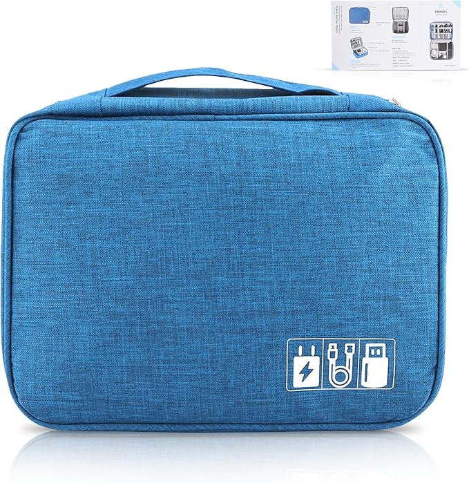 Electronic Organizer Travel Case, Travel Cord Organizer Case Pouch