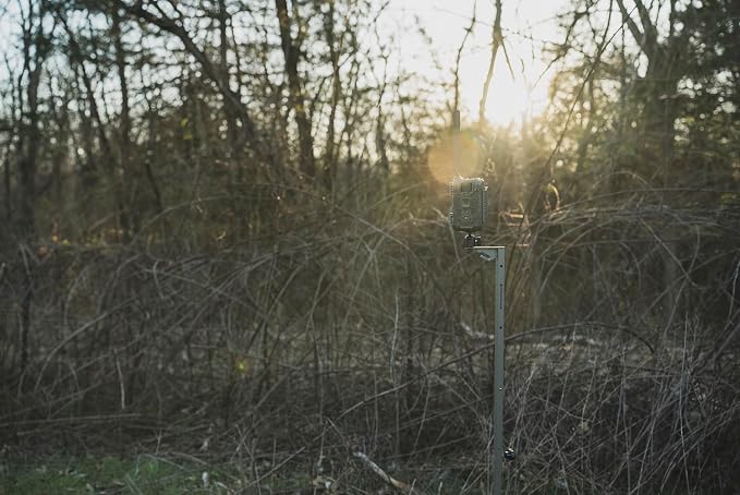 Stealth CAM Adjustable 29"-49" Expandable Height 1/4" Tripod Multi-Pivot Stable Rugged Steel Hunting Trail Camera & Solar Pak Battery Mounting Post - Image 5