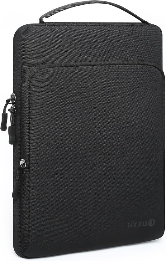 HYZUO 15-16 Inch Laptop Bag Sleeve for MacBook Pro 16 M5 M4 M3 M2 M1 Pro/Max A3428 A3429 2026-2019, 15" Surface Book, Notebook Case for 15" 15.6" Dell HP Lenovo Asus Acer Samsung, Black