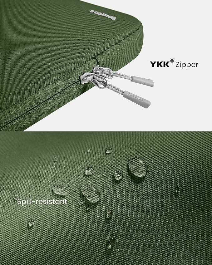 tomtoc 360° Protective Laptop Sleeve for 16-inch MacBook Pro M5 Pro/Max (2026) A3428 A3429, M4/M3/M2/M1 A3403 A3186 A2991 A2780, Water-Resistant MacBook Case Bag with Accessory Pocket Fits Dell XPS 16