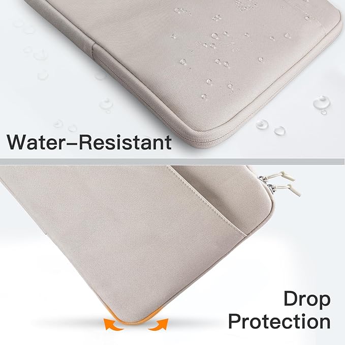 JETech Laptop Sleeve for MacBook Neo (A18 Pro), 14-Inch MacBook Pro (M1-M5, 2020-2026), Waterproof Bag Case with Portable Handle and Pocket, Compatible with 14 Inch Notebook (Starlight)