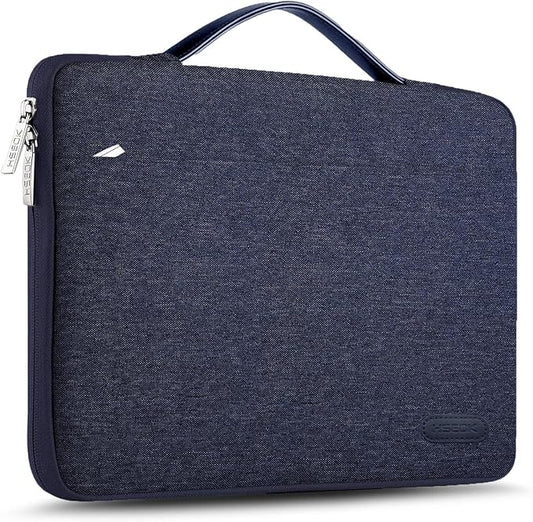 Hseok Laptop Sleeve 13-14 Inch Case Briefcase Compatible with MacBook Neo Pro 14 M5/M4/M3/M2/M1, All Models 13.3 Mac Air/Pro, XPS 13 14, Most Popular 13"-14" Notebooks,D01B02