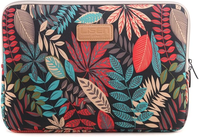 BSLVWG 12 Inch Laptop Sleeve Multi-Color & Size Choices Case/Water-Resistant Neoprene Notebook Computer Pocket Tablet Briefcase Carrying Bag/Pouch Skin Cover