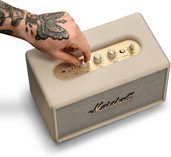 Marshall Acton III Bluetooth Home Speaker - Cream