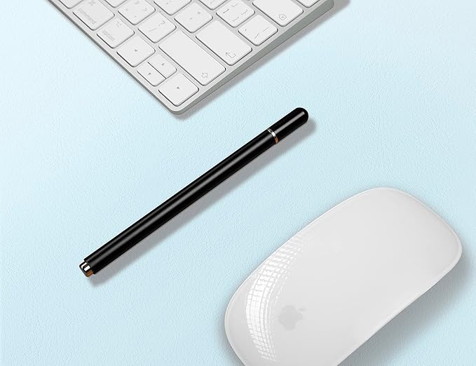 Leather Desk Pad Protector, Mouse Pad, Non-Slip Computer Mat for Desk, PU Leather Office Desk Mat for Home & Office, Waterproof Laptop Desk Blotter for Keyboard and Mouse, Baby Blue (13.7''X23.6'')