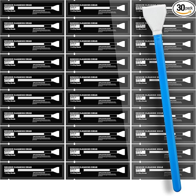 AAWipes Sensor Cleaning Swabs for APS-C Sensors of DDR DSLR or SLR Camera (30 Packs of 16 mm Sensor Cleaning Swabs) (HCS-16-30) by AAWipes