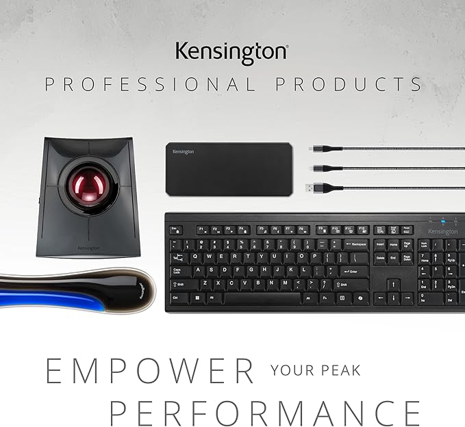 Kensington KM150 EQ Wireless Desktop Set, Wireless Keyboard & Mouse (K75562NA)