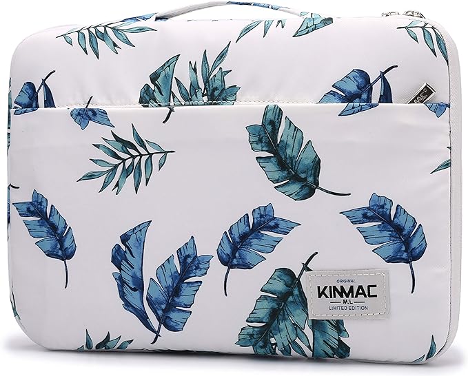 Kinmac 360° Protective Laptop Sleeve Case Bag Cover with Handle for MacBook Pro 16 inch,16 inch HP,Lenovo,Dell,ASUS,Acer Ultrabook and Business Laptop (Banana Leaf)