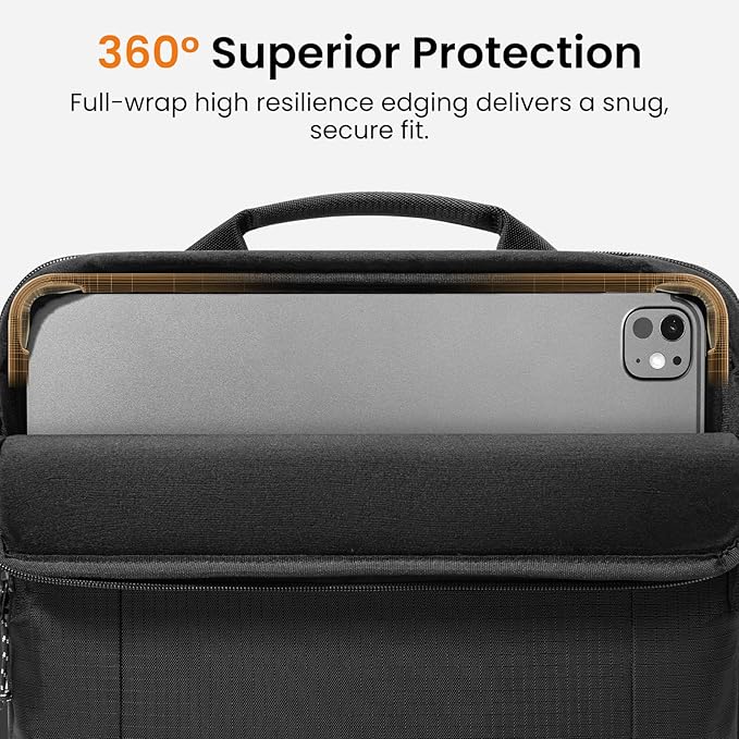 tomtoc 360° Protective Laptop Case for 14-inch MacBook Pro M5 Pro/Max (2026) A3426 A3427 A3434, M4/M3/M2/M1 A3112 A3401 A3185, Water-Resistant Laptop Sleeve with CornerArmor, Fits 13.8" Surface Laptop