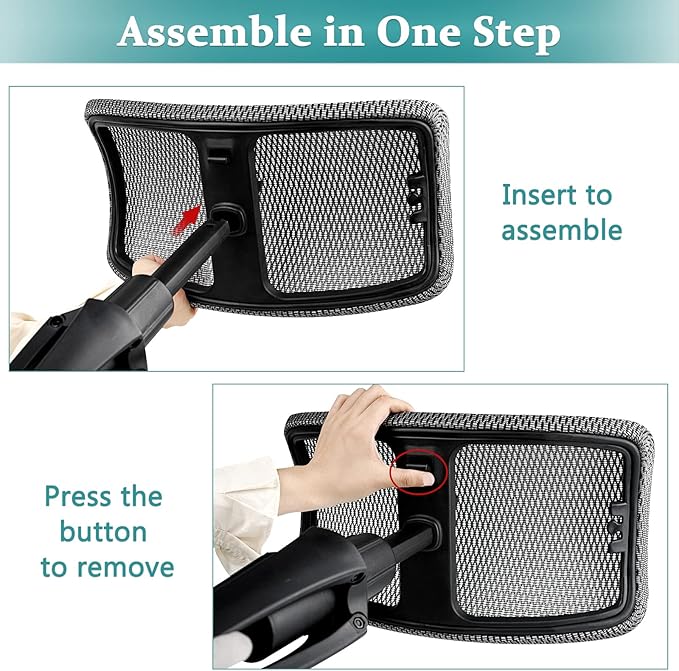Lilithye Footrest for Desk Adjustable Height 2-in-1 Function Rotatable Ergonomic Under Desk Footrest Ottoman Stool Rolling Leg Rest for Home Office (Gray)