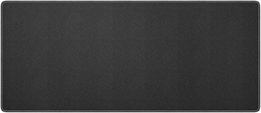 Large Gaming Mouse Pad with Durable Stitched Edges, Non-Slip Rubber Base, Big Computer Keyboard Mouse Mat Desk Pad for Home Office Gaming Work, 27.6''x11.8''x0.12'', Black
