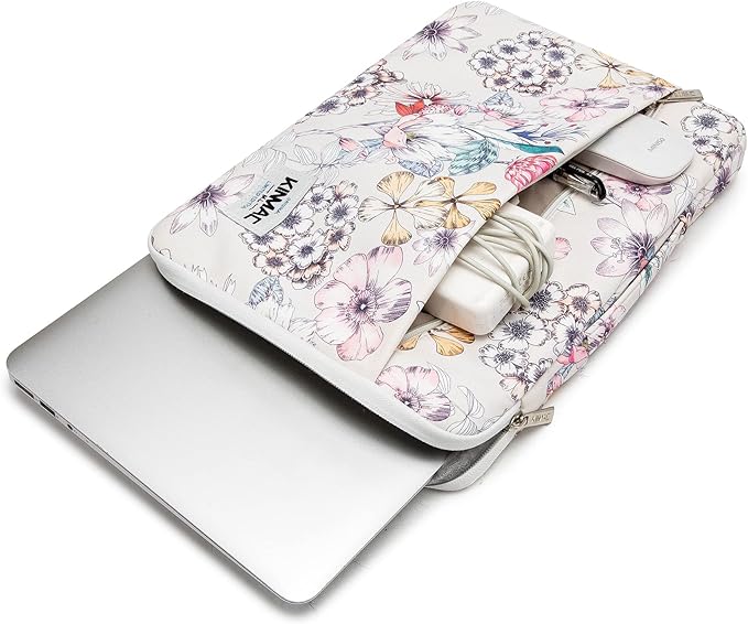 Kinmac 360° Protective Laptop Sleeve Case Bag Cover with Handle for MacBook Pro 16 inch,16 inch HP,Lenovo,Dell,ASUS,Acer Ultrabook and Business Laptop (F-04)