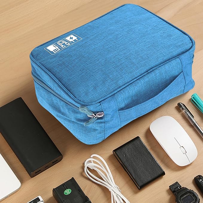 Electronic Organizer Travel Case, Travel Cord Organizer Case Pouch