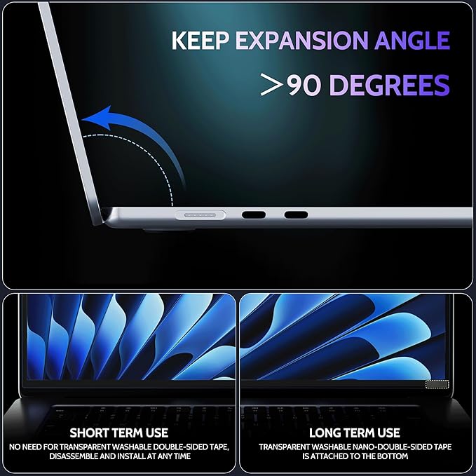 Peslv Magnetic Anti Blue Light Screen Protector for MacBook Pro 16 Inch (2021-2026, M1, M2, M3, M4, M5), Removable Glare Filter for 16.2" Mac Laptop Computer