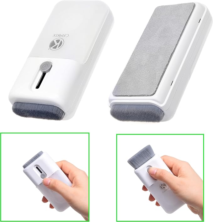 Camkix 6-in-1 Electronics Cleaning Kit - Key Puller, Flocking Sponge Cleaner, Pen Nibs, Cleaning Cloths - Keyboards, Earbuds, Hearing Aids- Cleaner for Smartphones, Laptops, PC Monitors, Cameras - Image 8