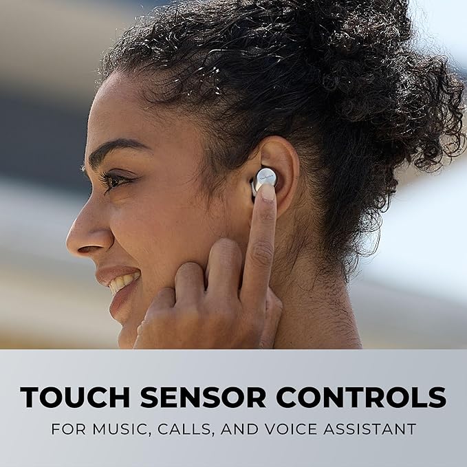 Technics HiFi True Wireless Multipoint Bluetooth Earbuds II, Active Noise Cancelling, 3 Device MultiPoint Connectivity, Impressive Call Quality, LDAC Compatible, EAH-AZ40M2-S (Silver)